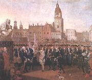 Franciszek Smuglewicz Tadeusz Kosciuszko taking the oath oil painting